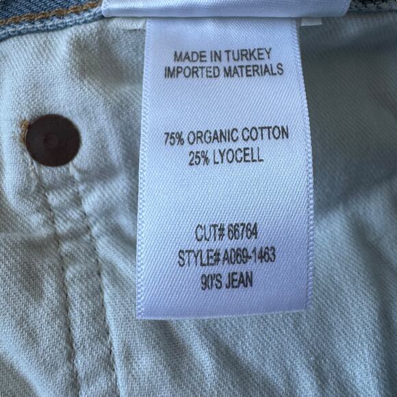 AGOLDE 90s Mid Rise Loose Fit Jean Reputation Wash - Picture 6 of 6